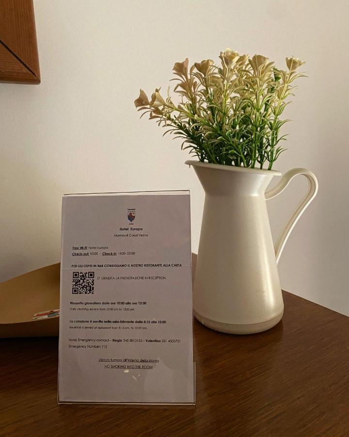 Hotel Europa Casal Velino Extérieur photo